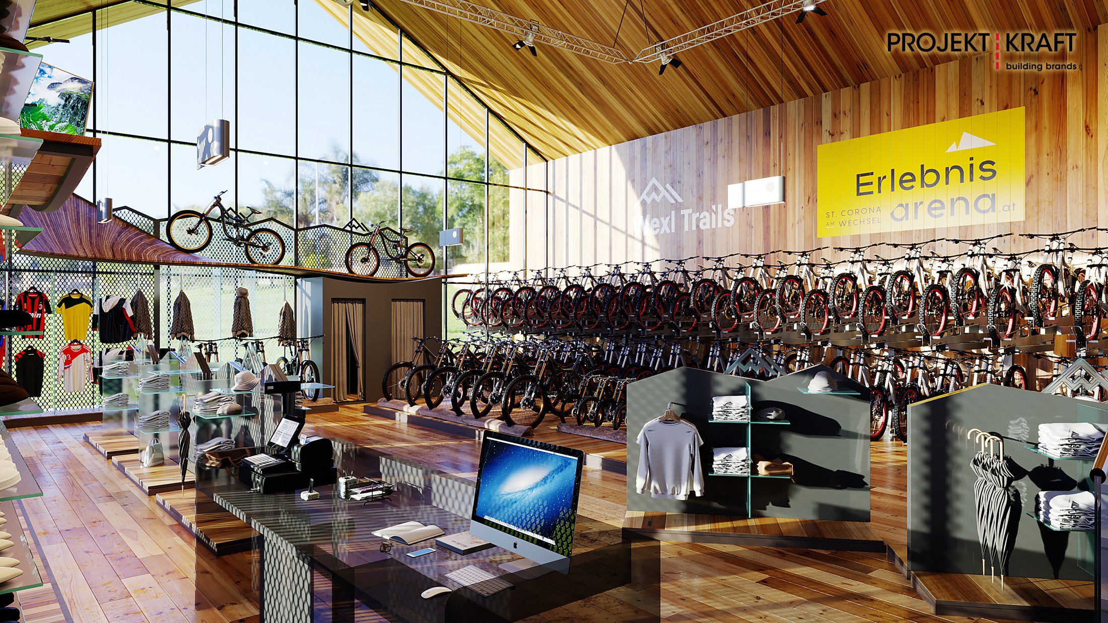 Projekt Kraft - Bikestore St. Corona am Wechsel